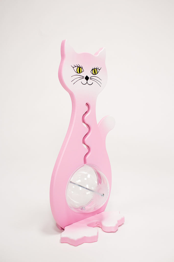 20 inch tall Pink Cat-Free Shipping